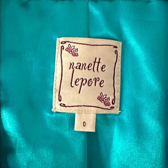 Vintage Nanette Lapore Gypsy Rose Velvet & Embroidered Jacket - EUC - Size 0 - Picture 2 of 8